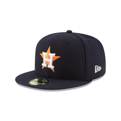 Houston Astros Gorra | New Era MLB Authentic Collection 59fifty Fitted Cap Mexico - Azules